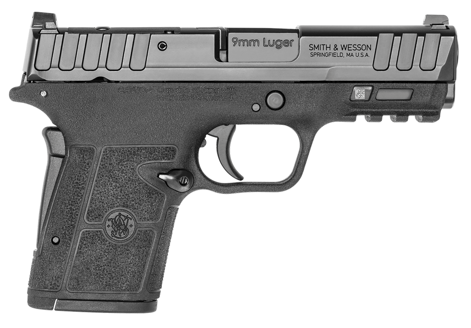 Smith & Wesson 13592 Equalizer  9mm Luger 15+1 3.68" Black Armornite Stainless Steel Barrel & Optic Ready/Serrated Steel Slide, Black Polymer Frame w/Picatinny Rail, Black Textured Polymer Grips