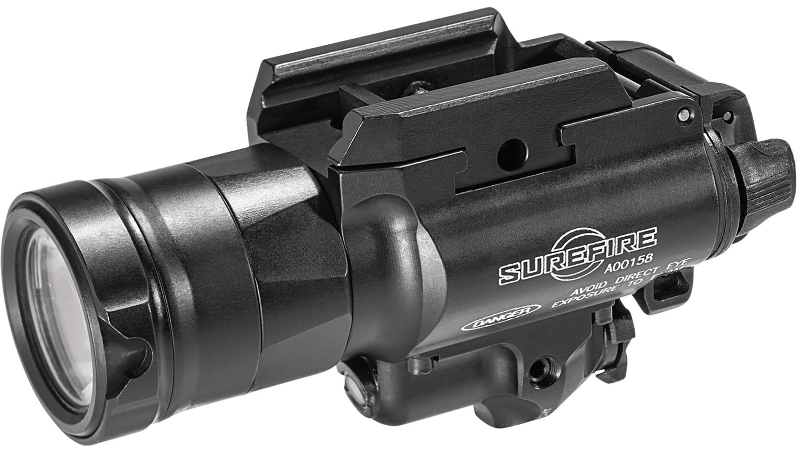 SureFire X400UHAGN X400UH-A-GN Ultra Masterfire Black Anodized 1000 Lumens White LED/Green Laser