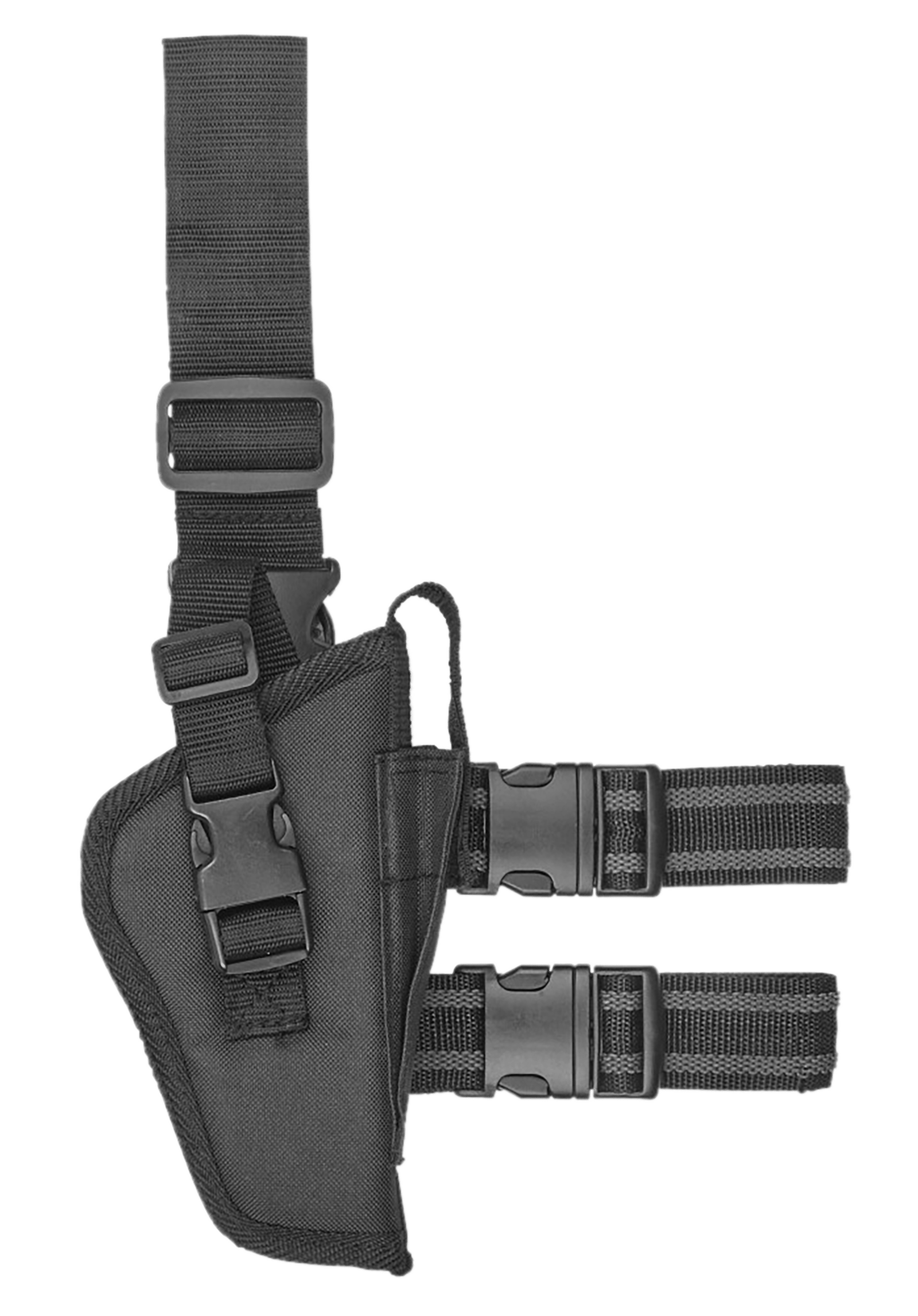 Bulldog WTAC7R Tactical  Leg Holster Black Fits 2-4" Barrel Right Hand