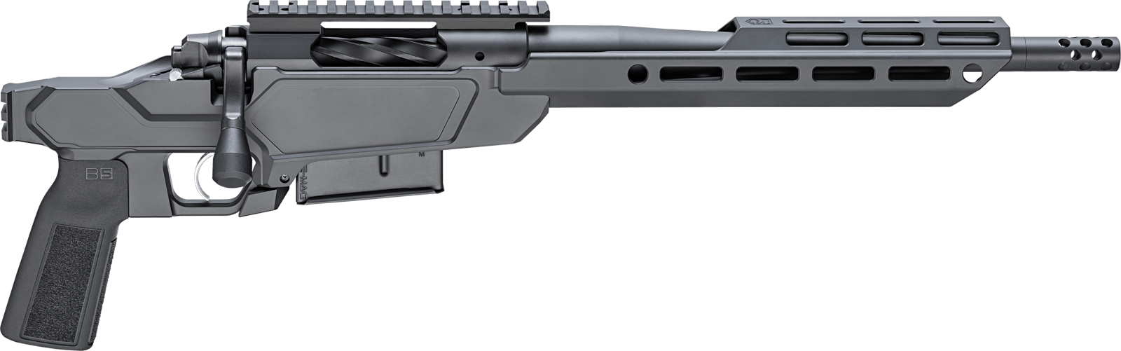 Springfield Armory BAH912308B 2020 Heatseeker 308 Win 12" Graphite Black Cerakote Receiver w/Picatinny Rail, M-LOK Handguard, B5 P Type 23 Grip, Rear Picatinny Rail