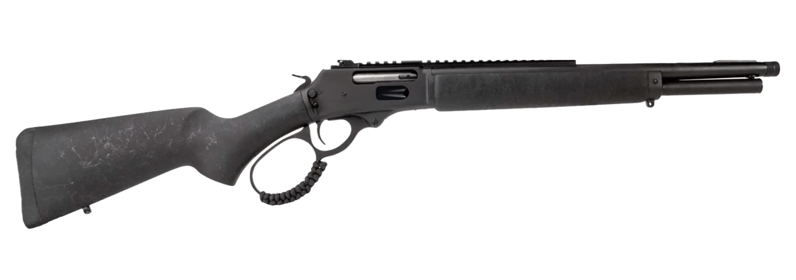 Rossi 950044161TB R95 Trapper 44 Mag 8+1 16.50" Black Oxide Threaded Barrel, Black Oxide Picatinny Rail Alloy Steel Receiver, Fixed Black Polymer Stock