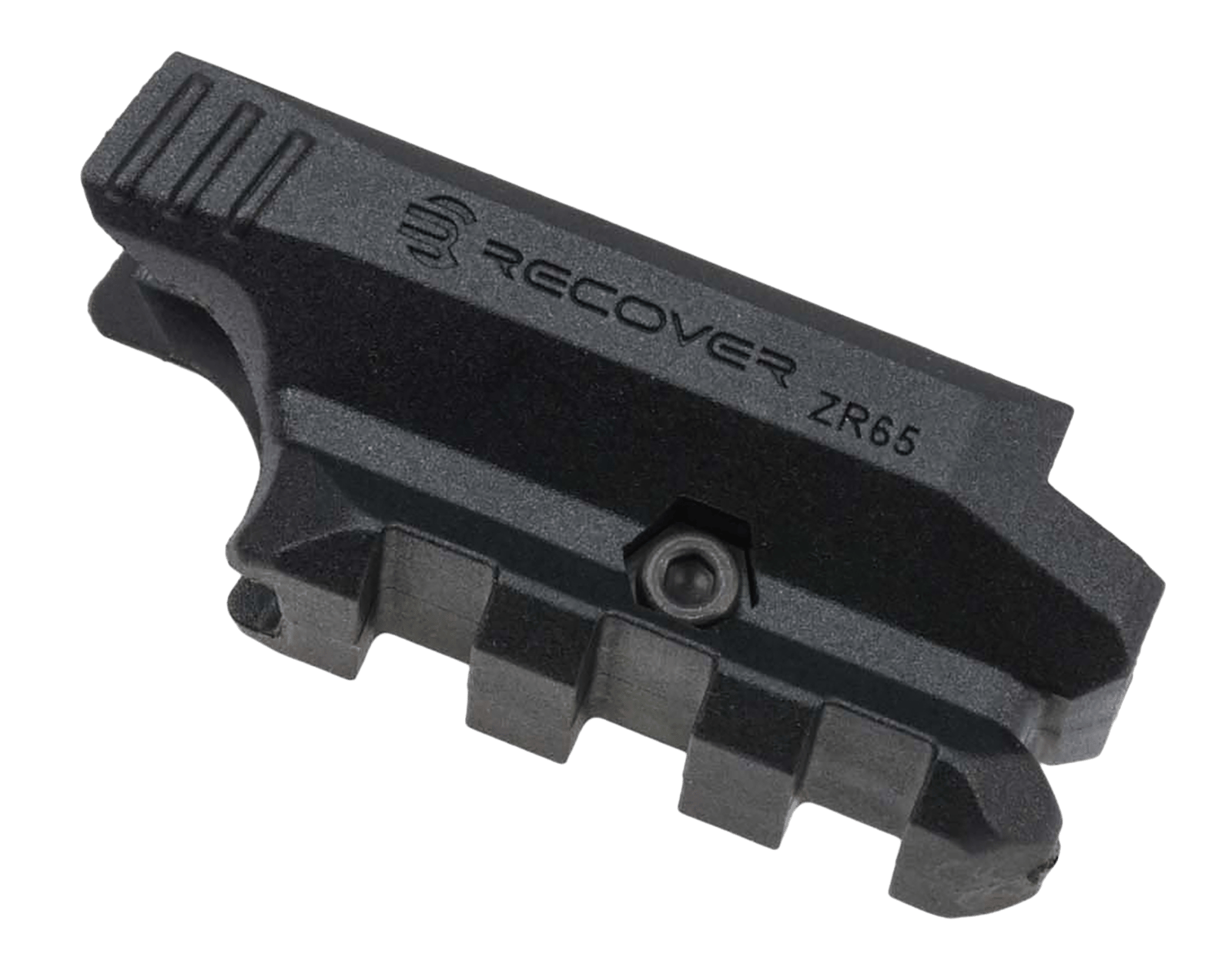 Recover Tactical ZR6501 Picatinny Over Rail Adapter  Black