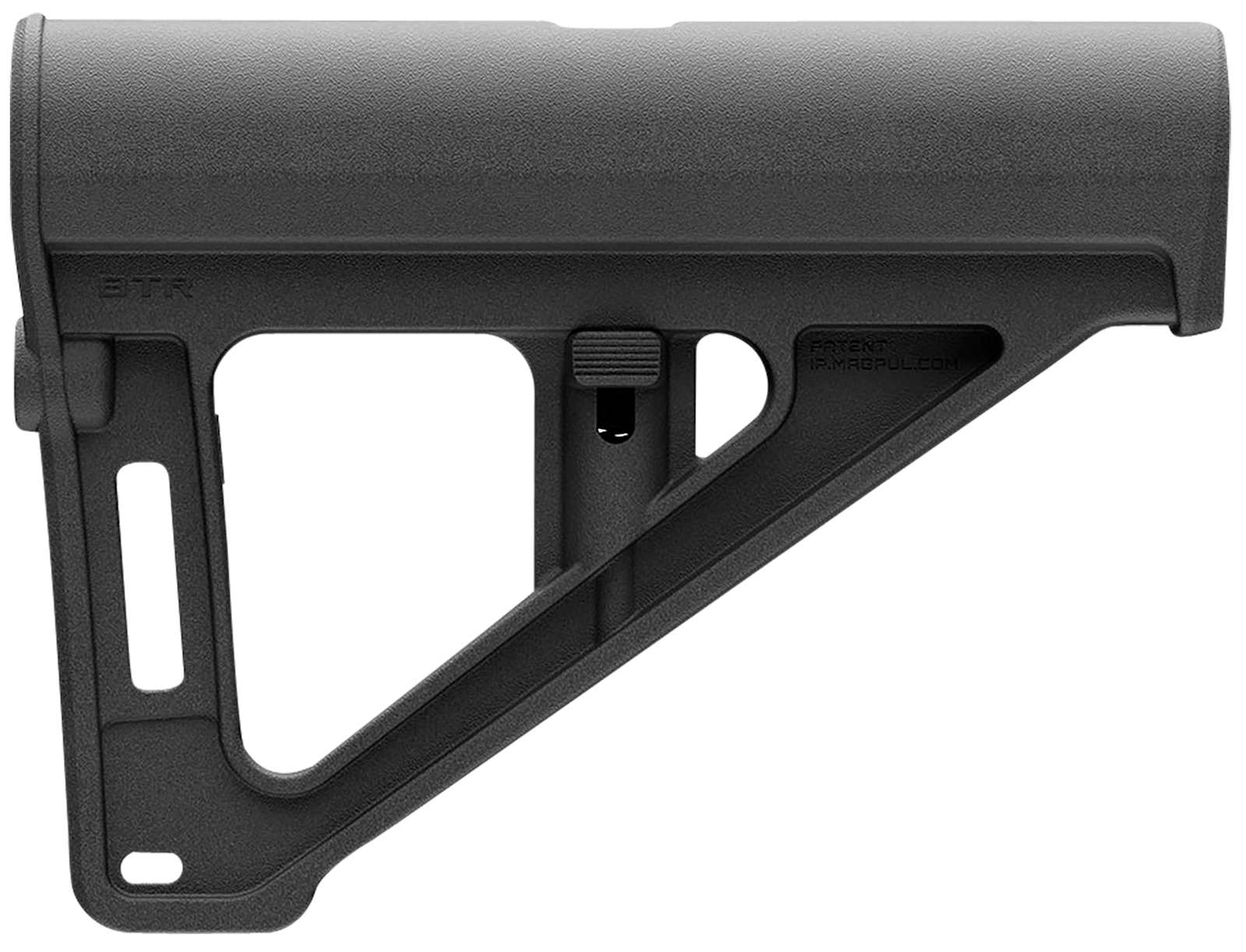 Magpul MAG1079-BLK BTR Arm Brace  Black Synthetic with M-LOK Compatible Slots & Ambidextrous Rear QD Cup for AR-Pistol Platform  with Mil-Spec Tube (Tube Not Included)