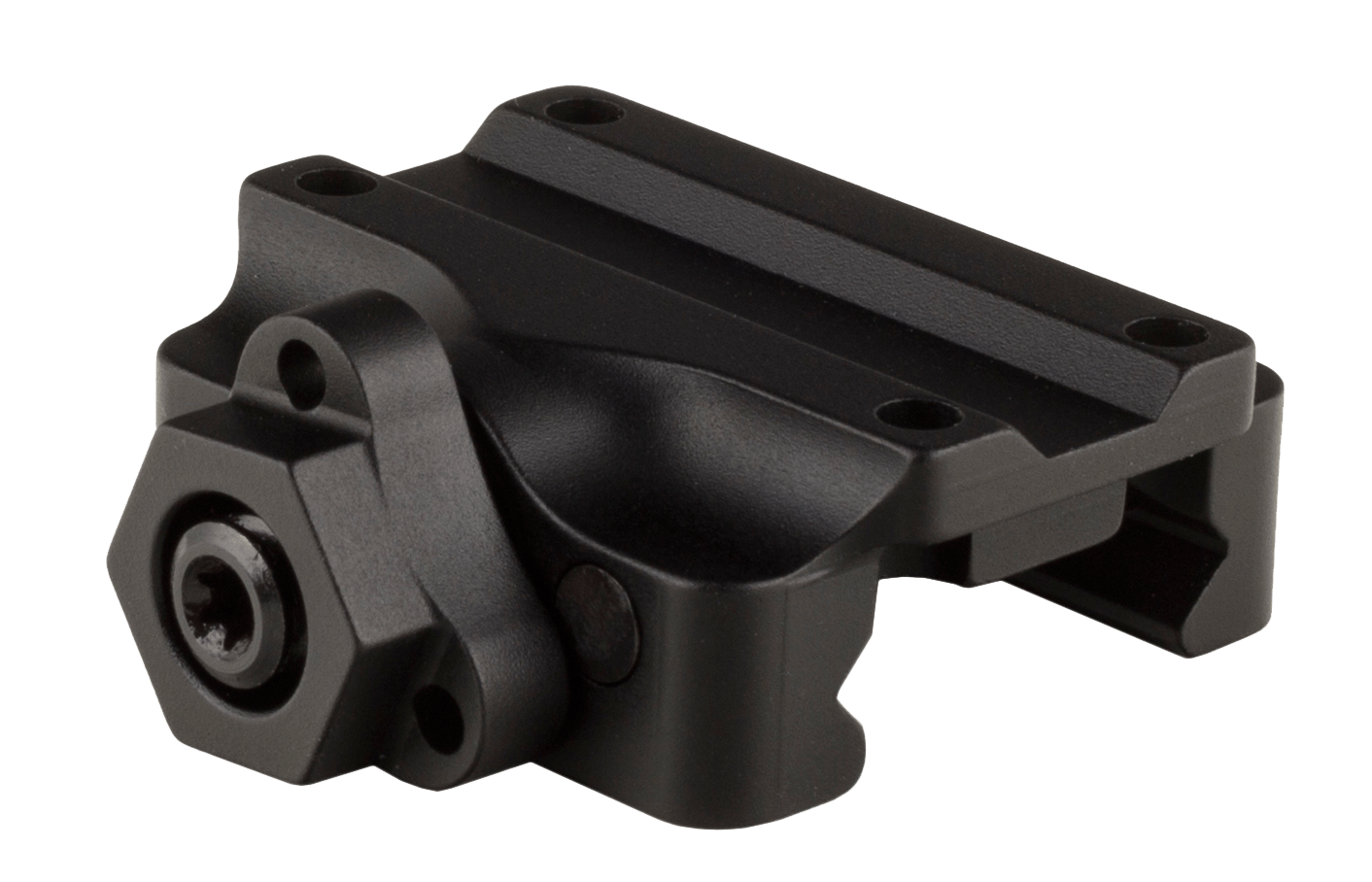 Trijicon AC32079 MRO Quick Release Low Mount with Trijicon Q-LOC Technology  Matte Black