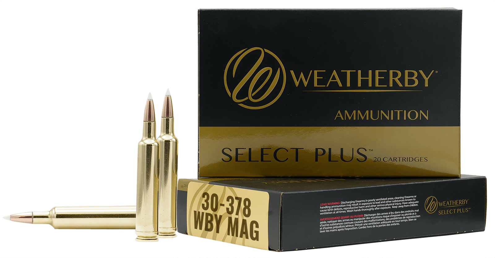Weatherby H303220ELDX Select Plus  30-378WthbyMag 220gr Hornady ELD X 20 Per Box/10 Case