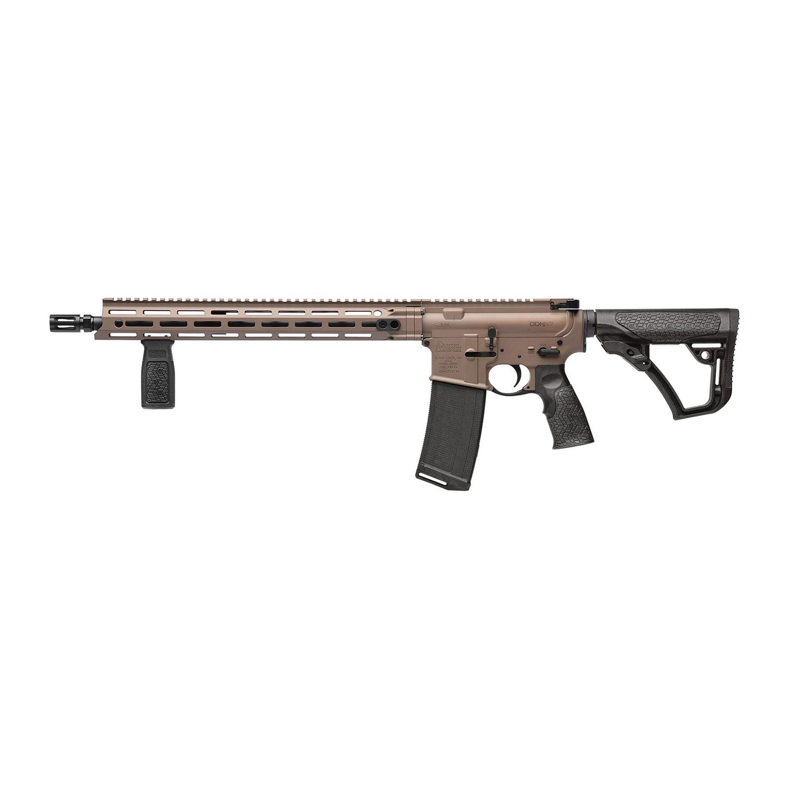 DD M4V7 16 556NATO 32RD FDE/BLK