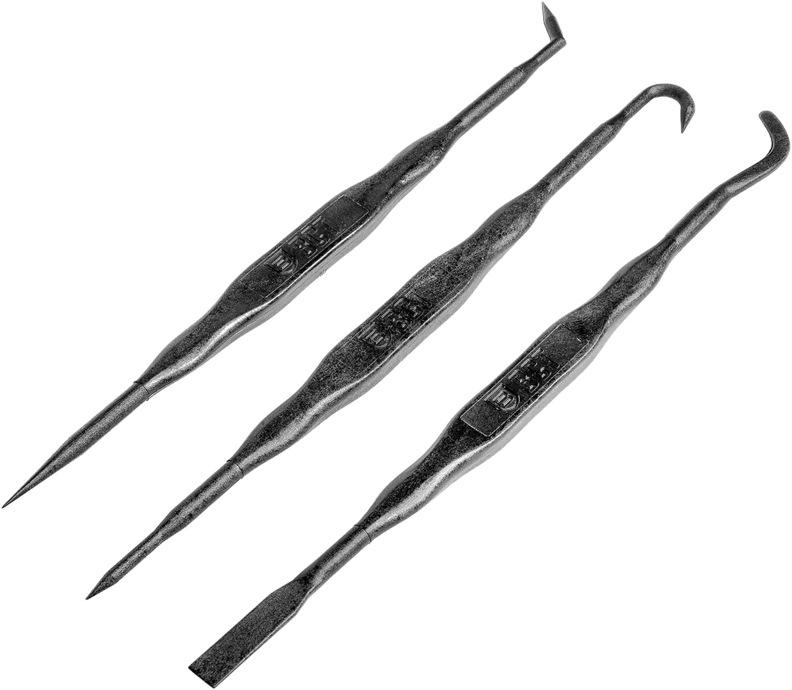 Breakthrough Clean BTFRPP-3PK Double Ended Fiber Picks Black Firearm Universal Cleaning Carbon Build-up from Grooved Areas 3 Pack