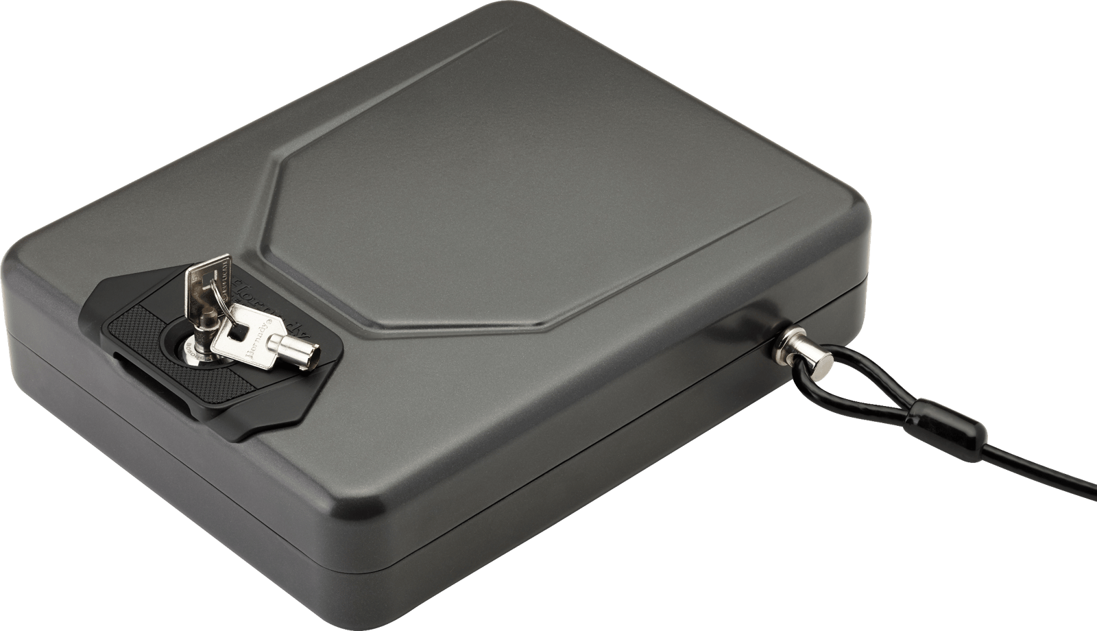 Hornady 98153 Alpha Elite Lock Box Key Entry Black Steel 10.25" x 8" x 2.75"