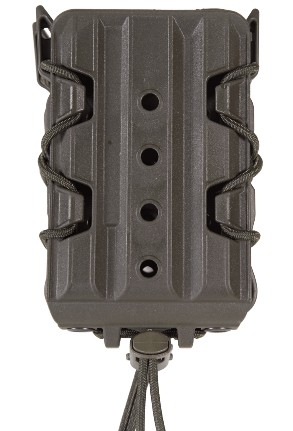 High Speed Gear 162R01OD X2R Taco V2 Mag Pouch Double, OD Green Polymer, Belt Clip/MOLLE U-Mount, Compatible w/ AR/AK Rifle Mags