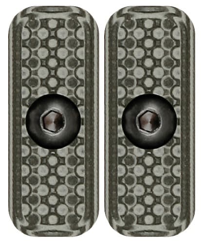 MI LEVER STOCK G10 M-LOK PANEL GREY/BLACK 2-PACK