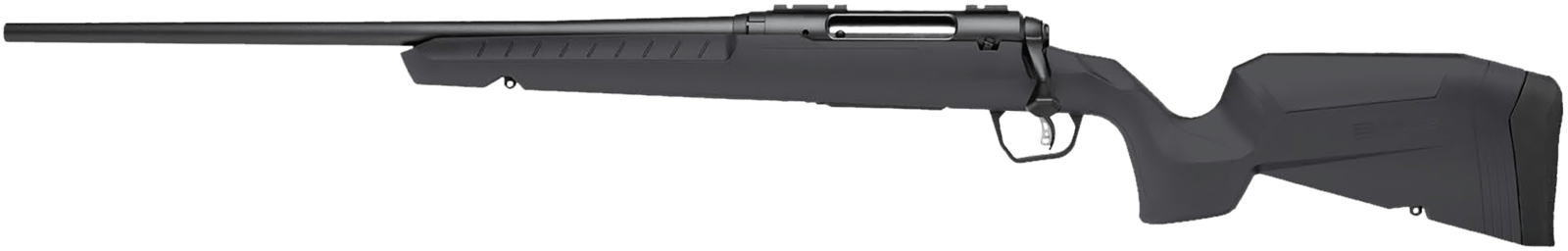Savage Arms 32141 Axis 2 Compact 223 Rem 4+1 20" Matte Black Heavy Sporter Barrel, Matte Black Drilled & Tapped Carbon Steel Receiver, Fixed Matte Gray Synthetic Stock, Left Hand