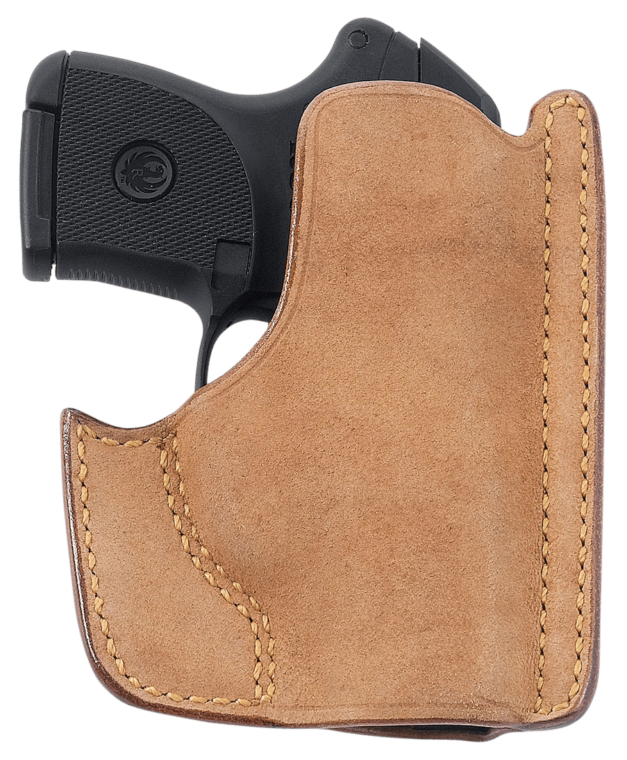 Galco PH652 Front Pocket  Natural Horsehide Fits Springfield XD-S/Taurus 709 Slim/Ruger Max-9/FN 503 Ambidextrous