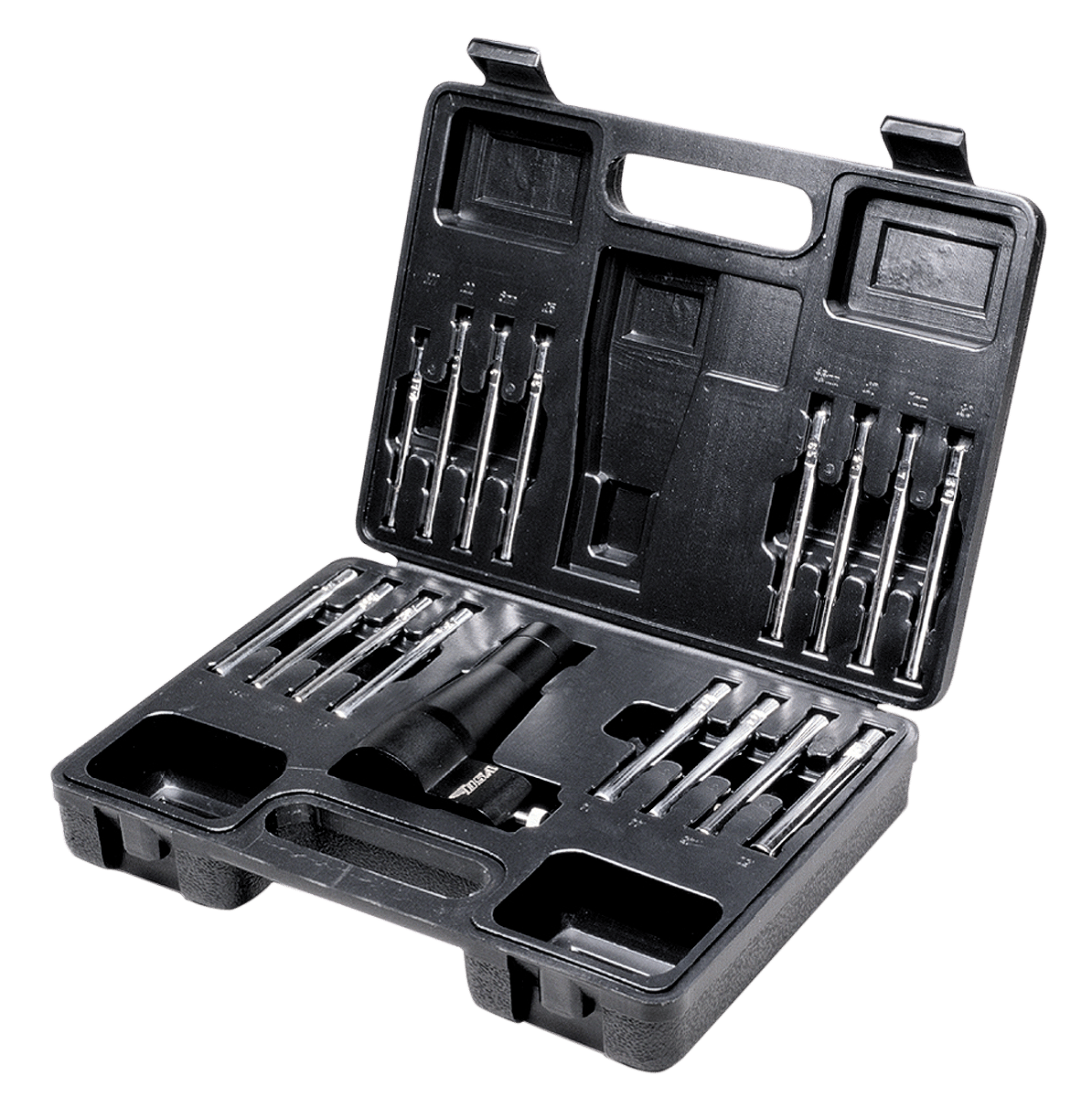 BSA BS30 Bore Sight Kit Pistol/Rifle Multi-Caliber Hard Case 15 Arbors