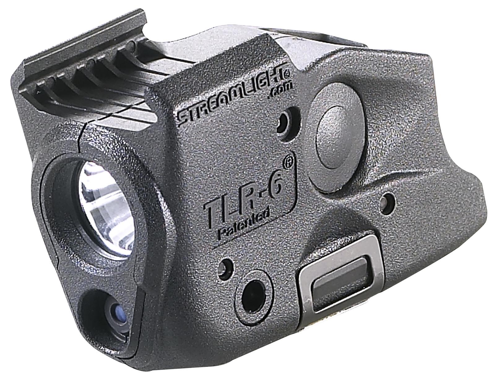 Streamlight 69290 TLR-6 Gun Light  Black 100 Lumens White LED/Red Laser Glock Gen 3/4/5