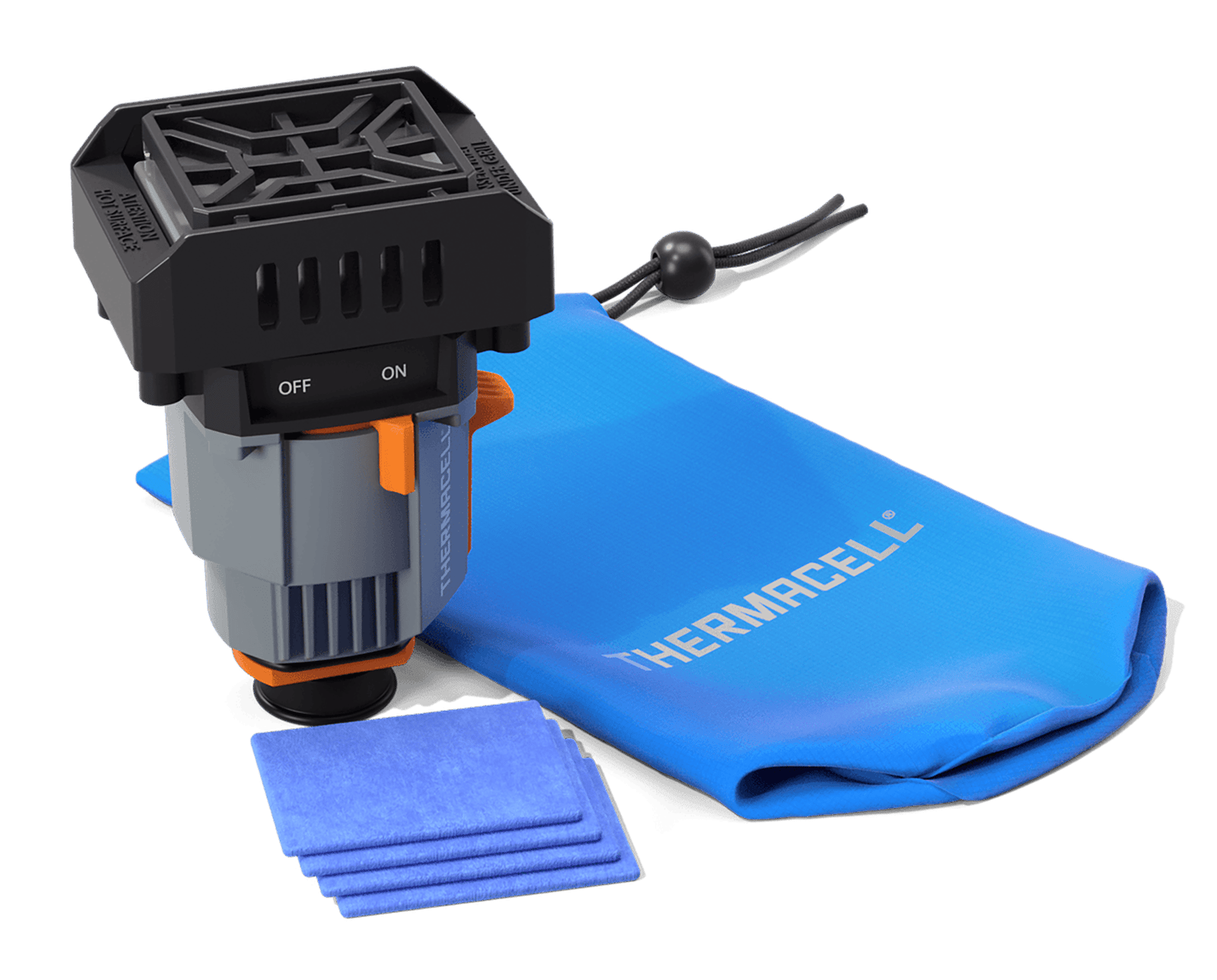 Thermacell MRBPR Backpacker  Gray Effective 15 ft Odorless Scent Repels Mosquito 4 oz Effective Up to 90 Hours