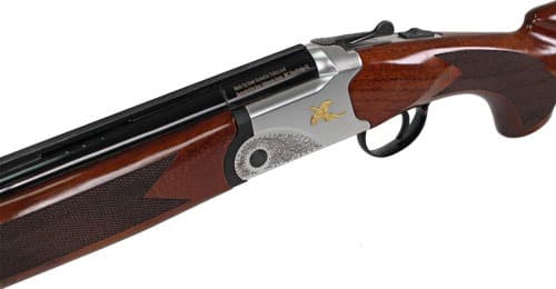 IVER JOHNSON 600LW O/U 12GA 3" 26"VR SILVER BLACK WALNUT