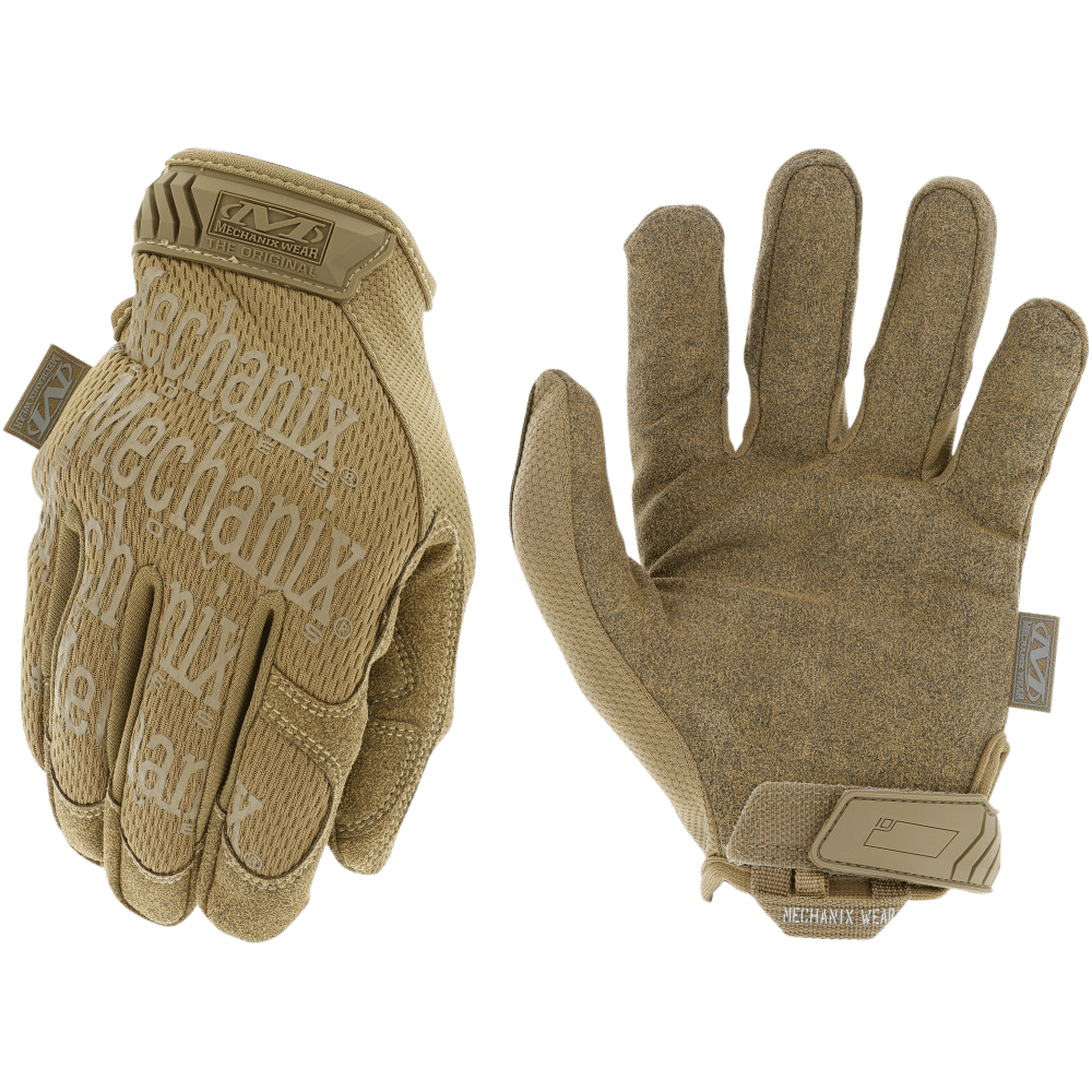 Mechanix Wear MG72011 Original  Coyote Synthetic Leather XL Velcro Closure