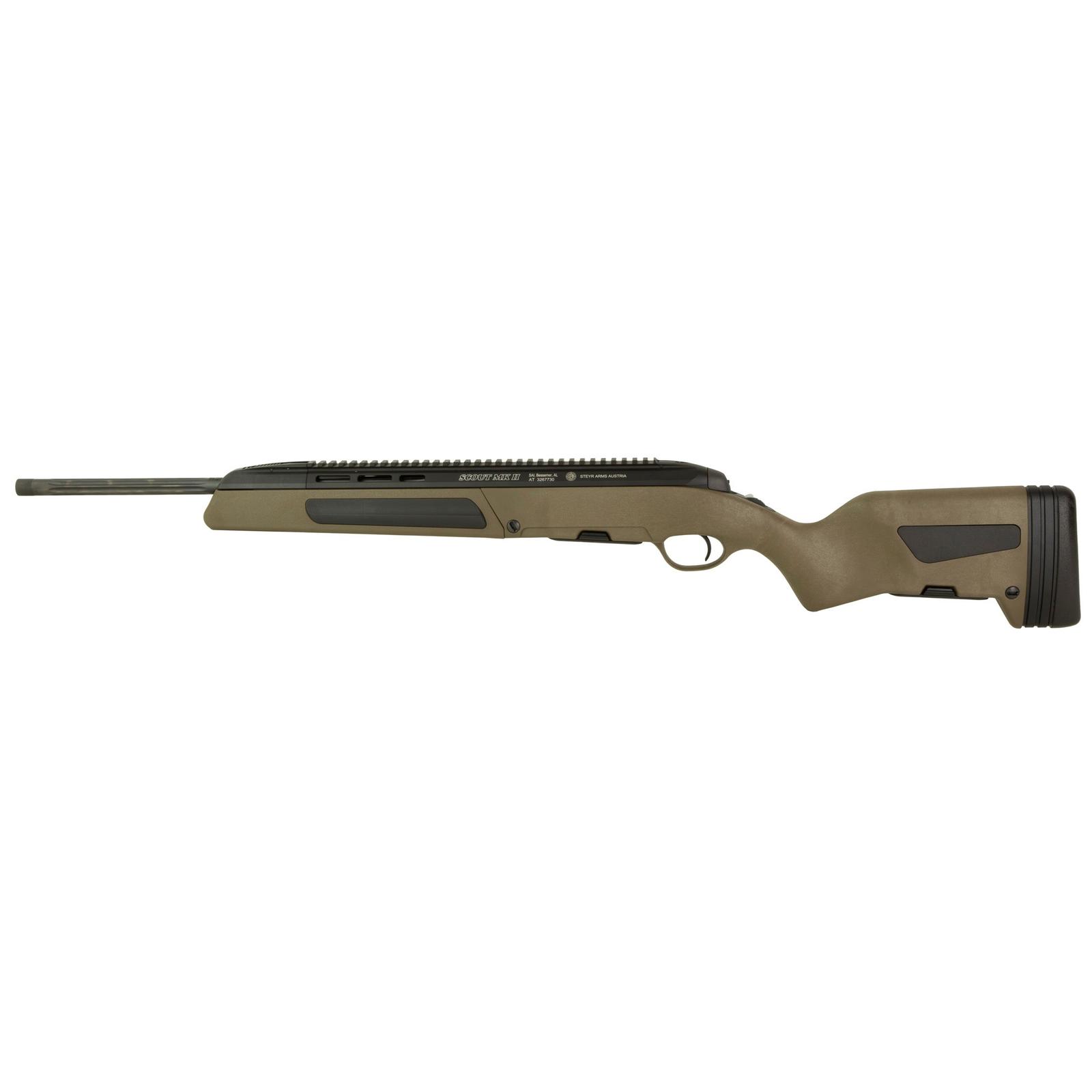 STEYR SCOUT 308WIN 19" 5RD TB GRN