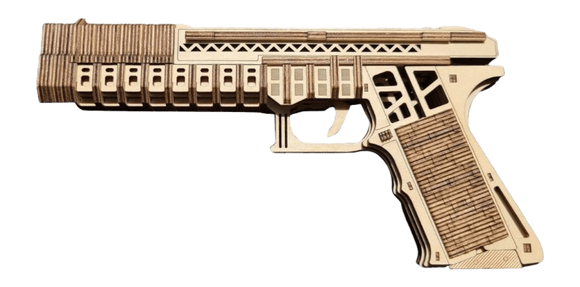 CAMP CBG-PZ-7GLK  WOOD PUZZLE  GLOCK 3D