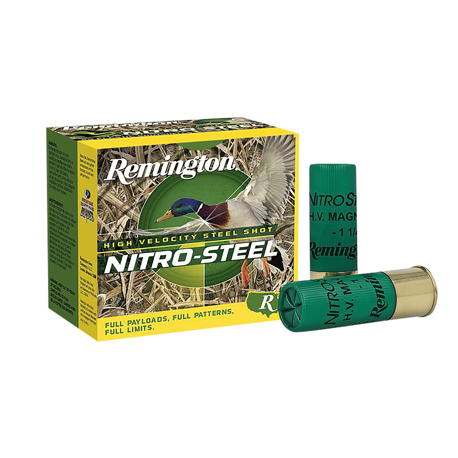 Remington Ammunition 20860 Nitro-Steel High Velocity 12Gauge 3" 1 3/8oz 2Shot 25 Per Box/10 Case
