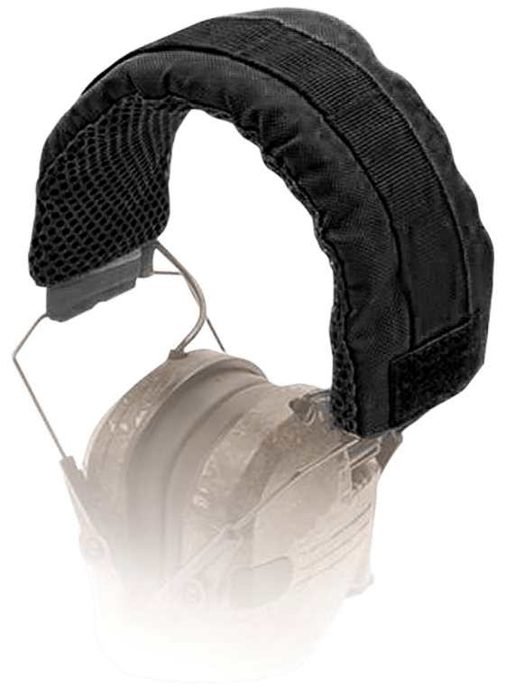 Walker's GWPHDBNDV Razor Headband Wrap Nylon Black with Molle Webbing
