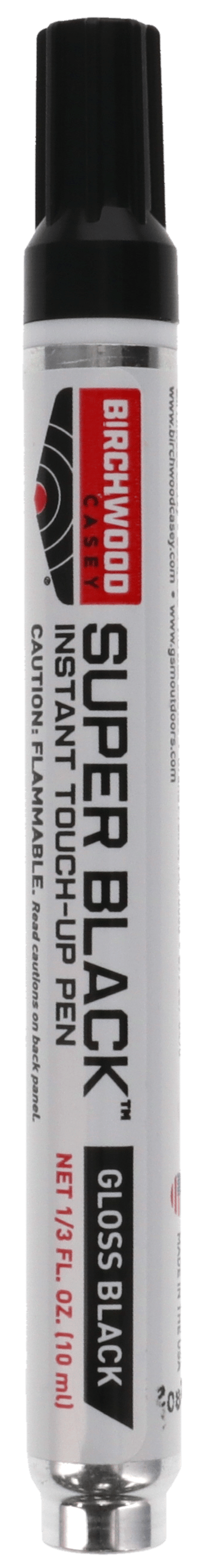 Birchwood Casey 15111 Super Black Touch-Up Pen Gloss Black 1/3 oz.