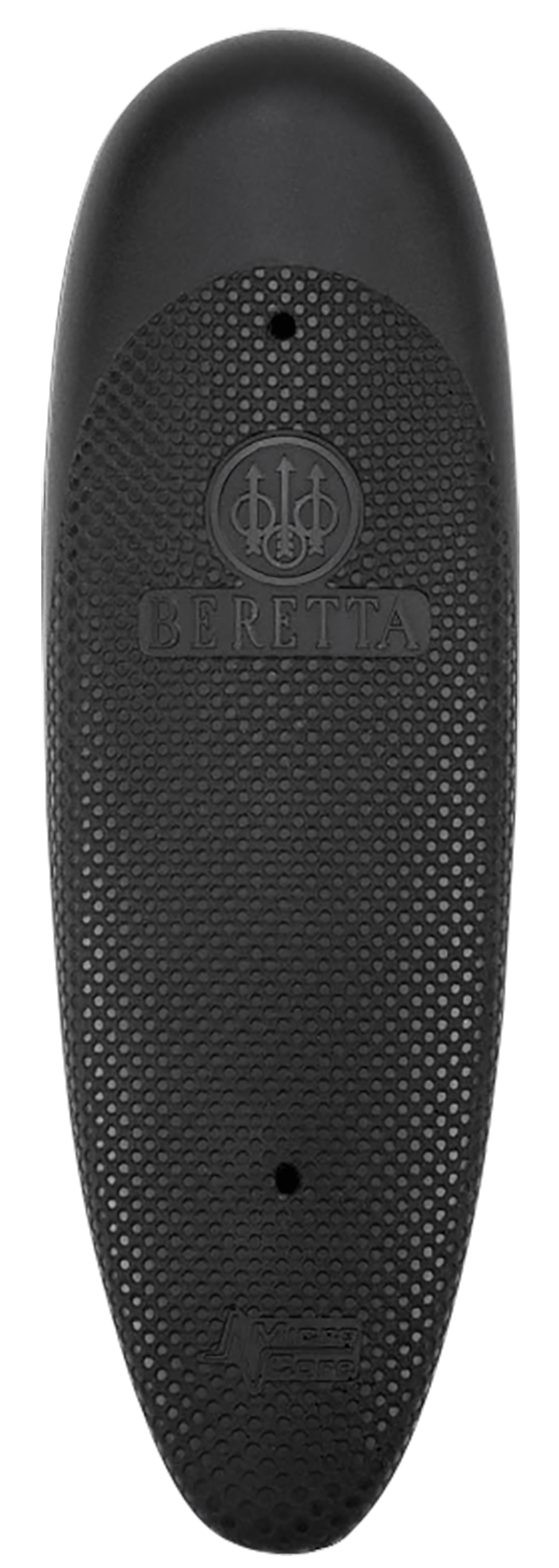 Beretta USA E73022 MicroCore Skeet/Sporting Beretta Black Rubber, Width 0.91"