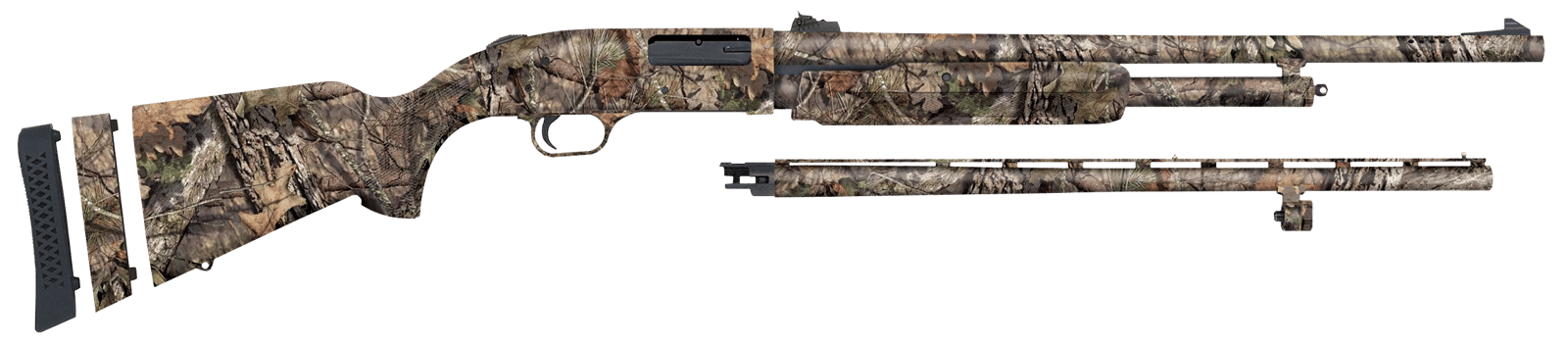 Mossberg 54215 500 Super Bantam Field/Deer 20 Gauge 22" / 24" Mossy Oak Obsession, Adjustable LOP Stock