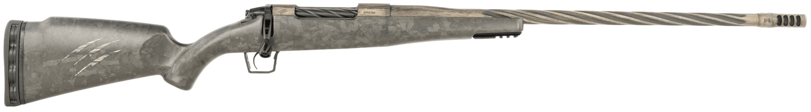 Fierce Firearms  Twisted Rival XP 7mm PRC 3+1 22" C3 Carbon Rage w/Pic Rail Synthetic Stock
