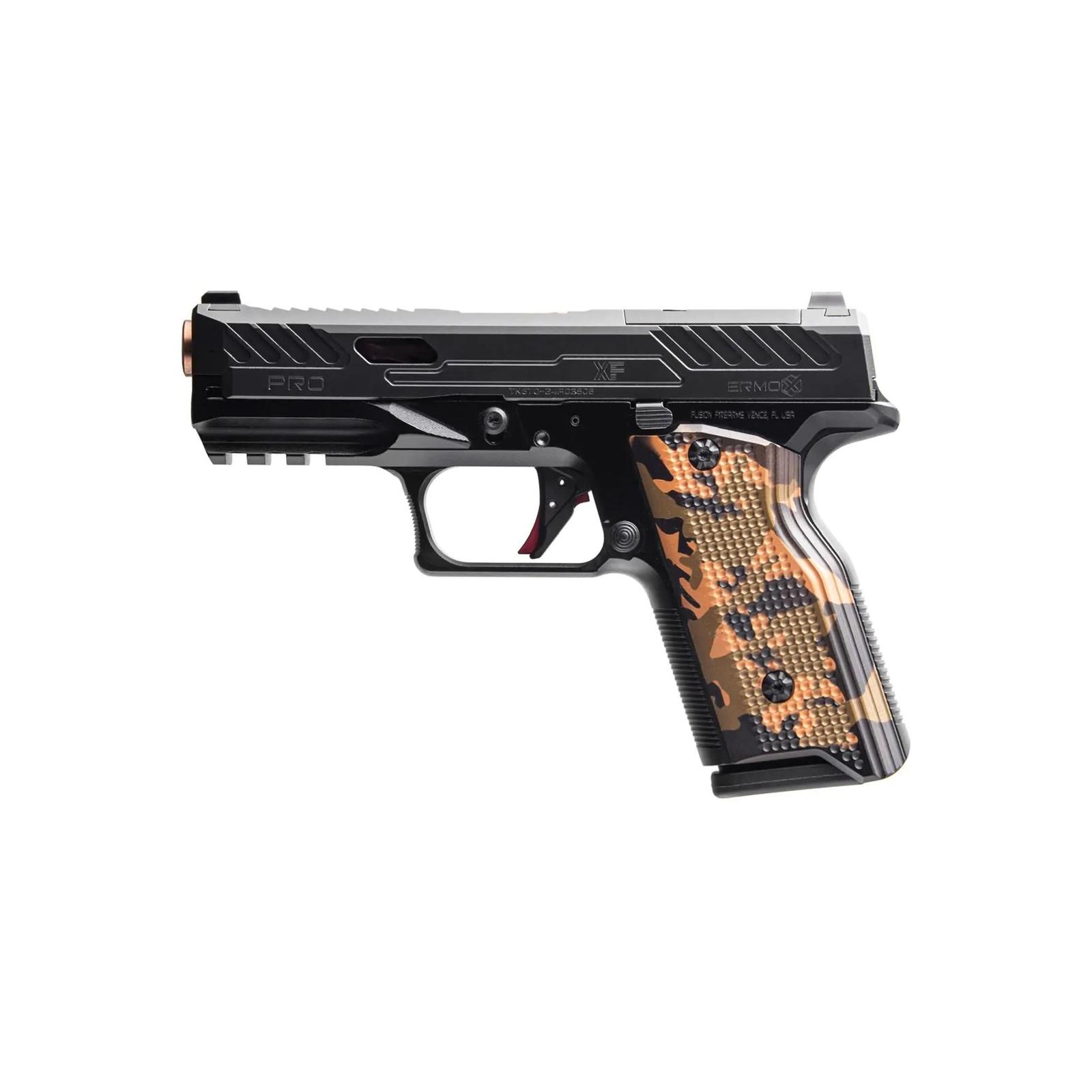 FUSION XF PRO 9MM 4" 15RD BLK/BRNZ