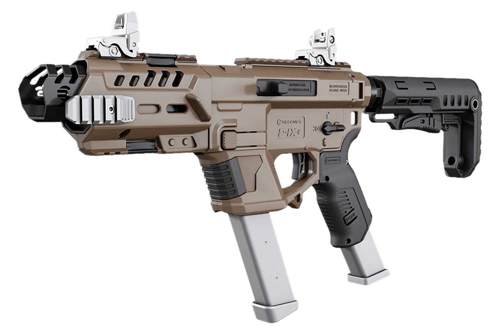 Recover Tactical PIXPBST02 P-IX+Basic  PG9 Metal Front Guard Tan