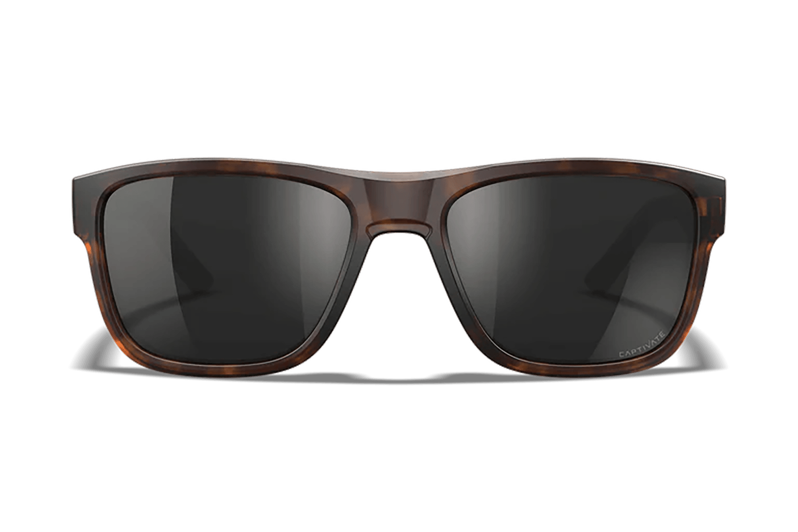 Wiley X AC6OVN15 Ovation  Black Mirror Lens Polycarbonate Matte Tortoise Frame