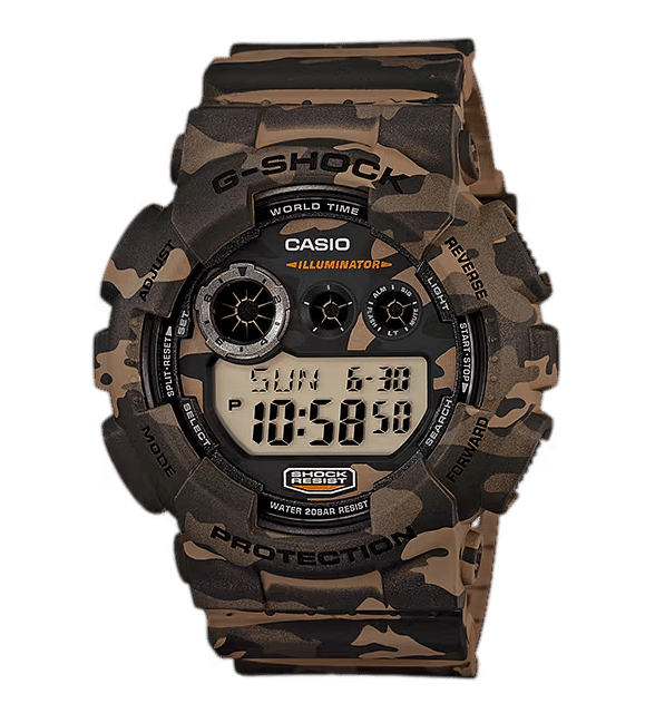 GSHOCK GD120CM5CR  WOODLAND CAMO DIGITAL      CAMO
