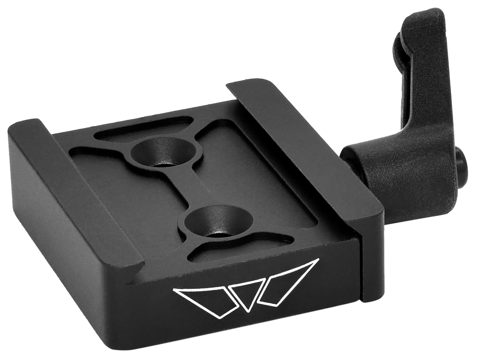 Warne 7955M ARCA Rail Adapter Skyline Black Anodized Steel