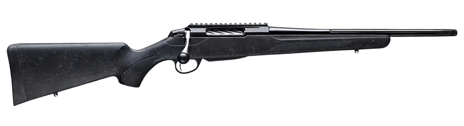 Tikka JRTXRTR316/16 T3x Roughtech Ranch 308 Win 10+1 16" Black Threaded Barrel, Steel Receiver w/Picatinny Rail, Black Roughtech Synthetic Stock
