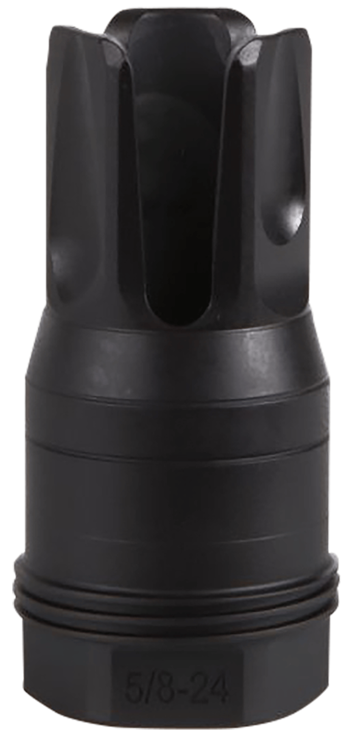 Sig Sauer SL76258X2490DEGF Clutch-Lok QD Q.D. Flash Hider Black Stainless Steel with 5/8" 24 tpi Threads for 7.62mm 90 Degree Taper