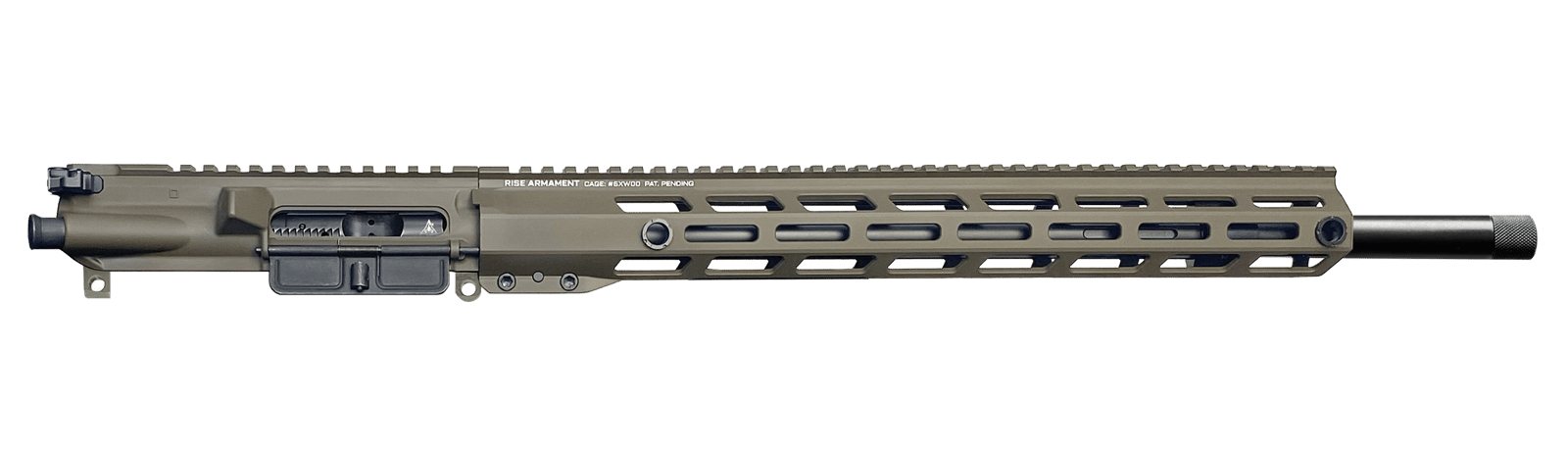 Rise Armament RA6ARCCUBRN18 Upper Receiver  6 ARC 18" Black Cerakote Barrel Aluminum