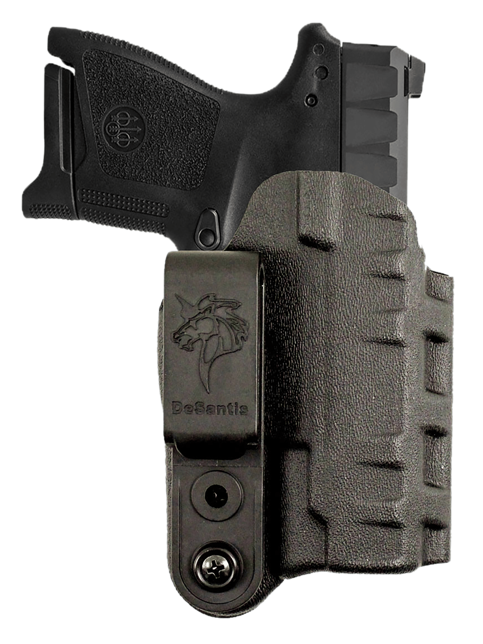 DeSantis Gunhide 137KJ5ZZ0 Slim-Tuk  IWB Black Kydex Fits S&W Bodyguard 2.0 Ambidextrous