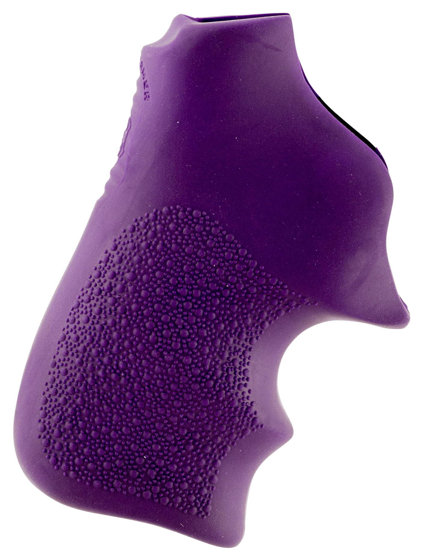 Hogue 78026 Tamer  Cushion Purple Rubber Grip with Finger Grooves for Ruger LCR, LCRx