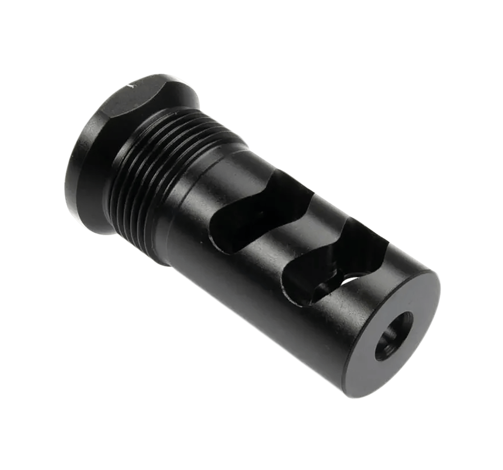 Wilson Combat SPRTMBFB556 Muzzle Brake Whisper 5.56 1/2"x28 Black Melonite