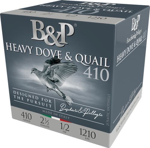 B&P 410 2.5" 1/2OZ #7.5 1210FPS 250RD CASE LOT