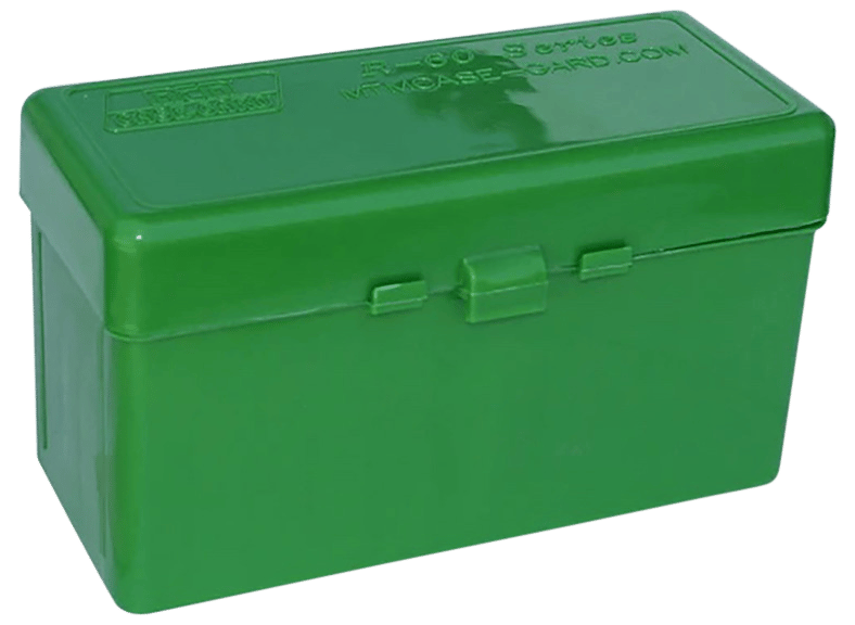 MTM Case-Gard RM6010 Ammo Box Flip-Top 308Win/220Swift/243Win Green Polypropylene 60rd