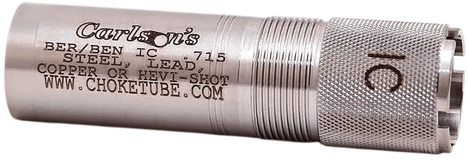 Carlson's Choke Tubes 15513  Sporting Clay Mobil 12 Gauge Improved Cylinder Stainless Steel