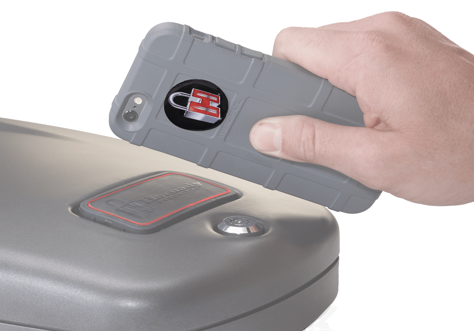 Hornady 98168 Rapid Safe RFID Sticker Black Sticker