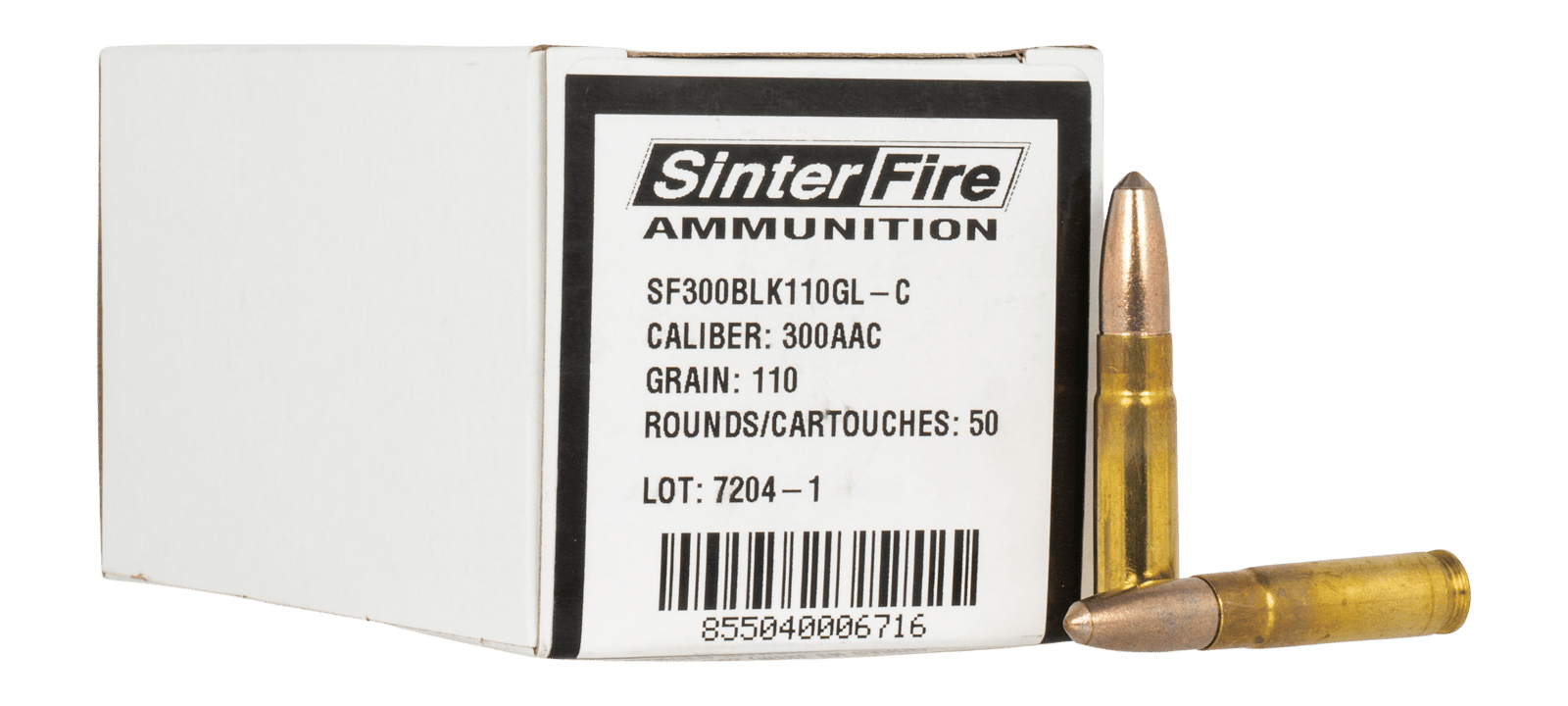 SINTERFIRE SF300BLK110GL-C 300 BO GL 110G LF 50/10