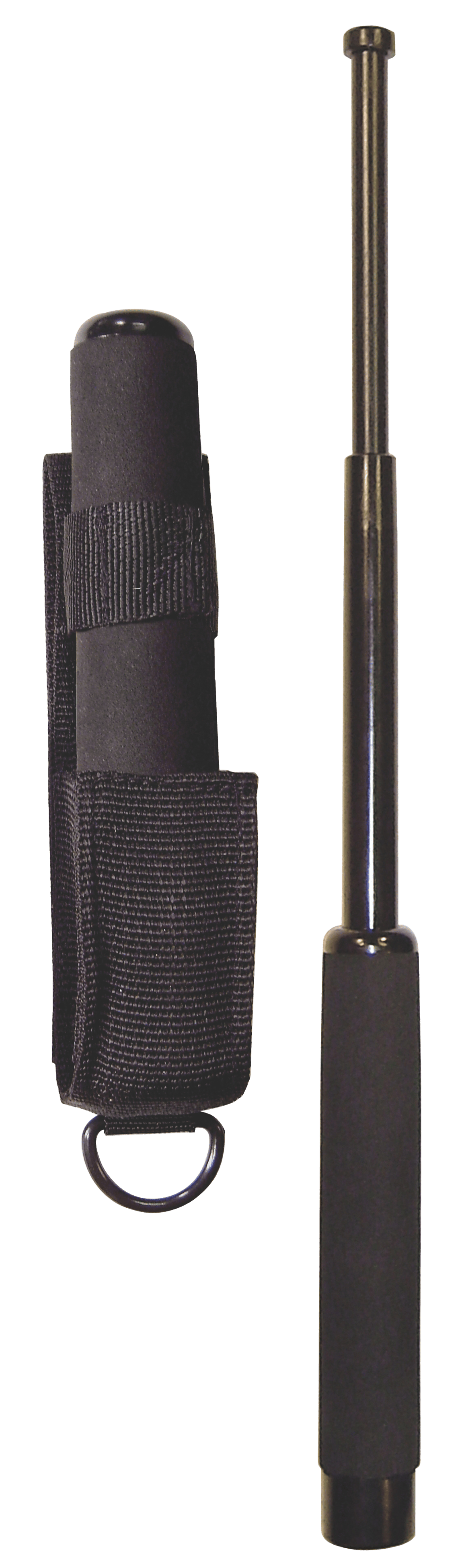 PSP NS16F Expandable  16" Steel Black Rubber Handle Includes Sheath