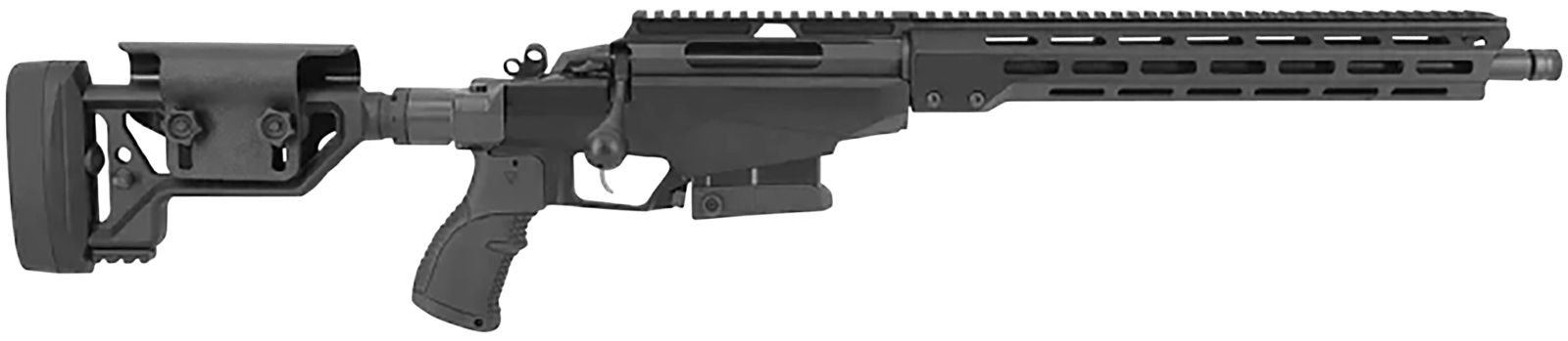 Tikka JRTAC316SBIT T3x Tac A1 308 Win 10+1 16" Barrel, Black Metal Finish, Black Fixed with Aluminum Bedding Stock, Polymer Grip