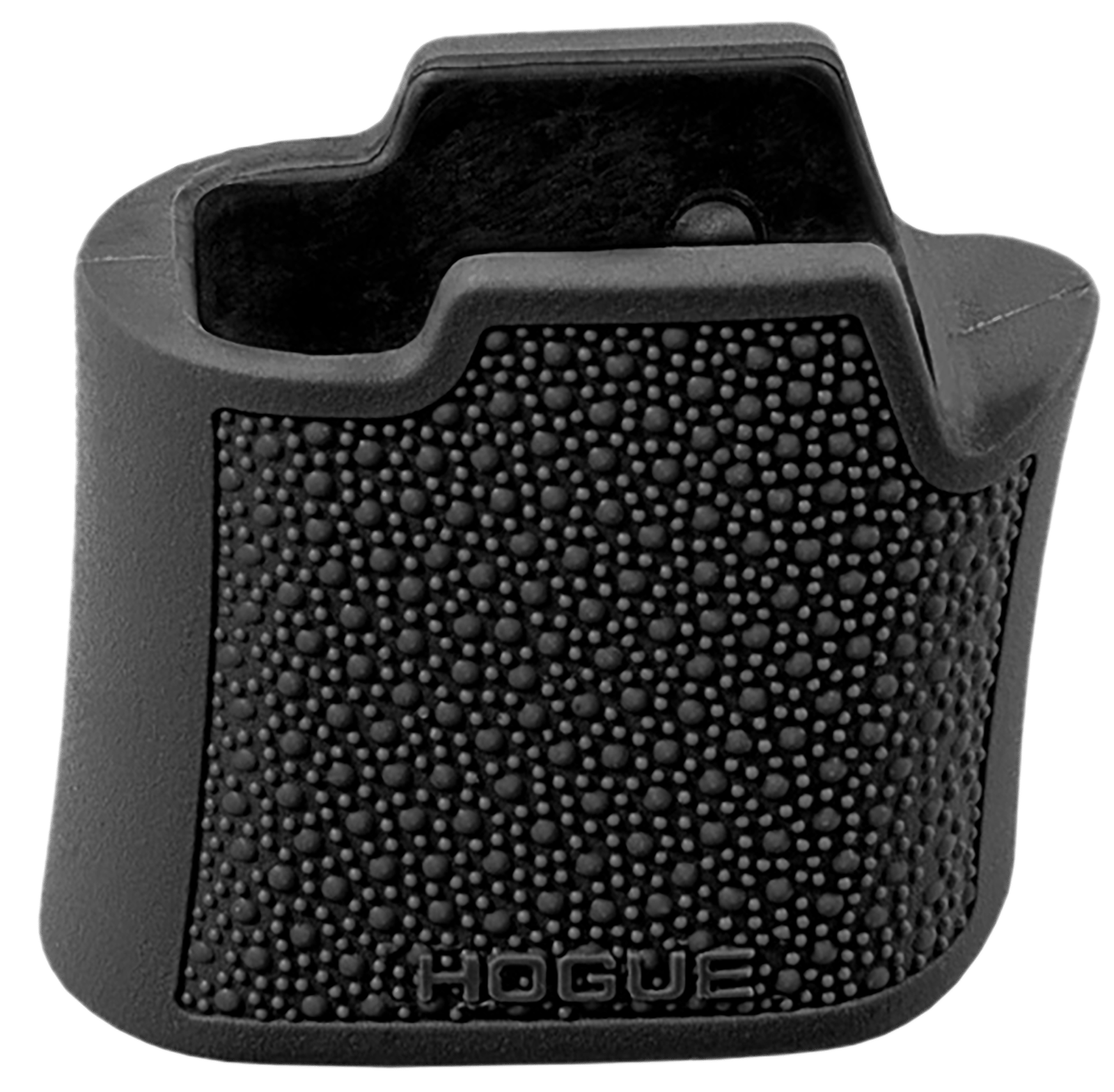 Hogue 18040 OverMolded Extension Base Pad Cobblestone Fits Sig Sauer P365 15rd Black Rubber