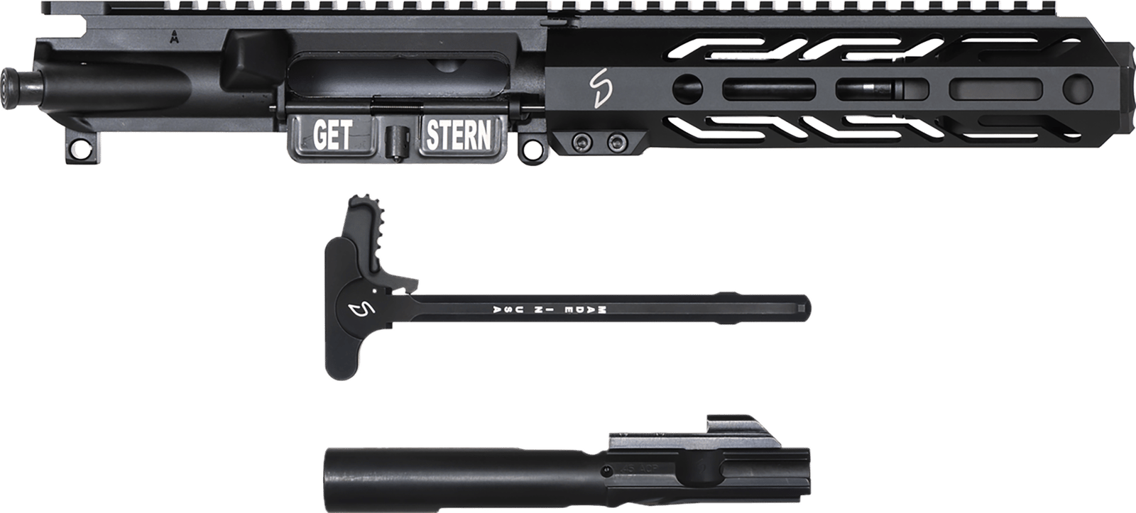 Stern Defense 015SD8INCHMOD5MLOK6INC   45ACP 6" Black Melonite Barrel Aluminum Anodized Receiver