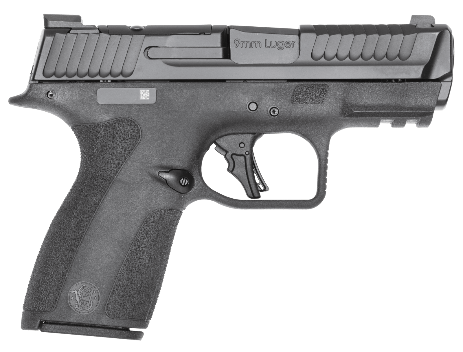 Smith & Wesson 14459 M&P Shield X *CA Compliant Sub-Compact Frame 9mm Luger 10+1 3.60" Black Armornite Stainless Steel Barrel & Optic Ready/Serrated Slide, Black Polymer Frame w/Picatinny Rail, Black